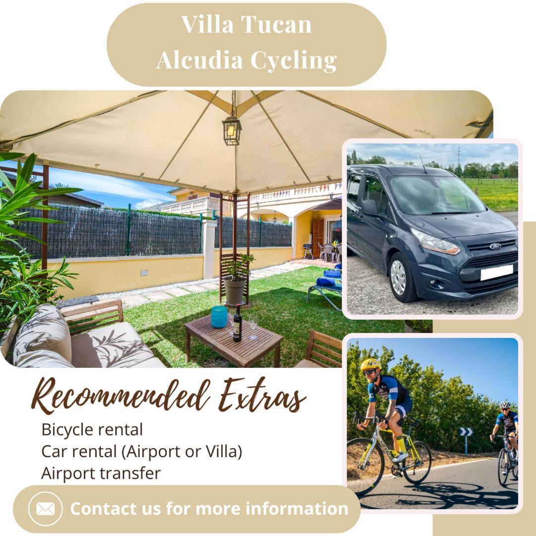 Villa Tucan Alcudia Cycling Kültér fotó